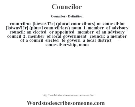 councilor abbreviation